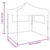 vidaXL Party Tent Folding Green 292 x 292 x 315 cm Oxford Fabric