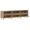vidaXL TV Cabinet Artisan oak 150 x 30 x 44.5 cm Engineered wood