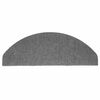 vidaXL Stair Mats Self-adhesive 30 pcs Grey 65x22.5x3.5 cm