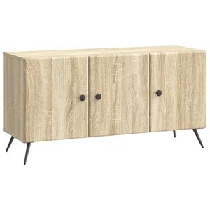vidaXL TV Cabinet Sonoma Oak 99 x 34.5 x 50 cm Engineered Wood