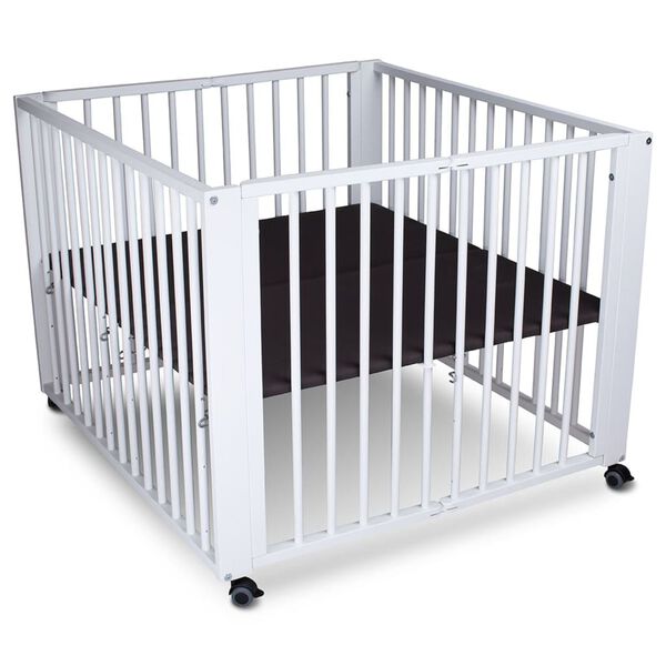 tiSsi Collapsible Playpen Moritz 90x95x75 cm White