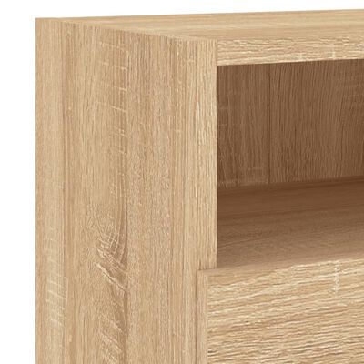 vidaXL TV Wall Cabinet Sonoma Oak 60x30x30 cm Engineered Wood