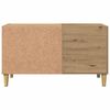 vidaXL Record Cabinet Artisan Oak 84.5x38x48 cm Engineered Wood