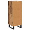 vidaXL Sideboard Old Wood 34.5 x 34 x 90 cm Engineered wood