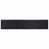 vidaXL Rug Rectangular Black60x300 cm Bamboo