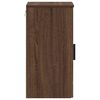 vidaXL Bathroom Cabinet Wall-mounted Brown Oak 30 x 31.5 x 61 cm