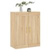 vidaXL Wall Mounted Cabinet Sonoma Oak 69.5x34x90 cm Engineered Wood