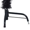 vidaXL Artificial Pre-lit Christmas Tree Black 150 cm PVC