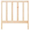 vidaXL Bed Headboard 96x4x100 cm Solid Wood Pine