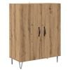 vidaXL Highboard Artisan Oak 69.5 x 34 x 180 cm Engineered Wood