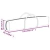 vidaXL Folding Party Tent with Sidewalls White 2x2 m