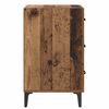 vidaXL Bedside Cabinet Old Wood 40 x 40.5 x 66 cm Engineered Wood