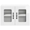 vidaXL Kitchen Cabinet 2 pcs High Gloss White 60 x 31 x 40 cm