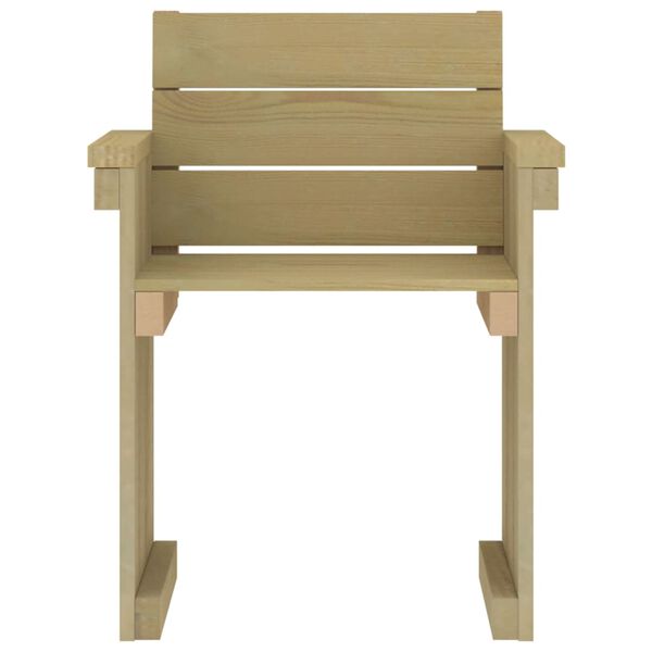 vidaXL 7 Piece Garden Dining Set Impregnated Pinewood