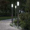 vidaXL Bollard Lights 3pcs 110 cm Stainless Steel IP44