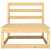 vidaXL 8 Piece Garden Lounge Set Solid Pinewood