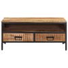 vidaXL Coffee Table 90x50x30 cm Solid Rough Wood Mango