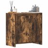 vidaXL Bathroom Cabinet Smoked Oak 60x33x61 cm Engineered Wood