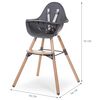 CHILDHOME 2-in-1 Baby High Chair Evolu 2 Anthracite CHEVOCHNA