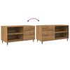 vidaXL Record Cabinet Artisan Oak 84.5x38x48 cm Engineered Wood