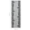 vidaXL Runner Rug BCF Grey 100x300 cm