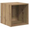 vidaXL TV Cabinet Set Wall-mounted 2 pcs Artisan Oak Engineered Wood