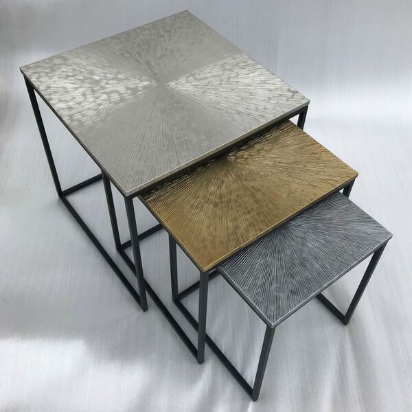 HSM Collection 3 Piece Coffee Table Set Fletcher Square