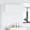 vidaXL Hanging Cabinet with Door White 50 x 31 x 40 cm Engineered Wood