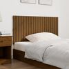 vidaXL Wall Headboard Honey Brown 127.5x3x60 cm Solid Wood Pine