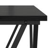 vidaXL Coffee Table Black Oak 80 x 80 x 45 cm