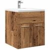 vidaXL Bathroom Sink Cabinet Old Wood 41x38.5x46 cm Engineered Wood