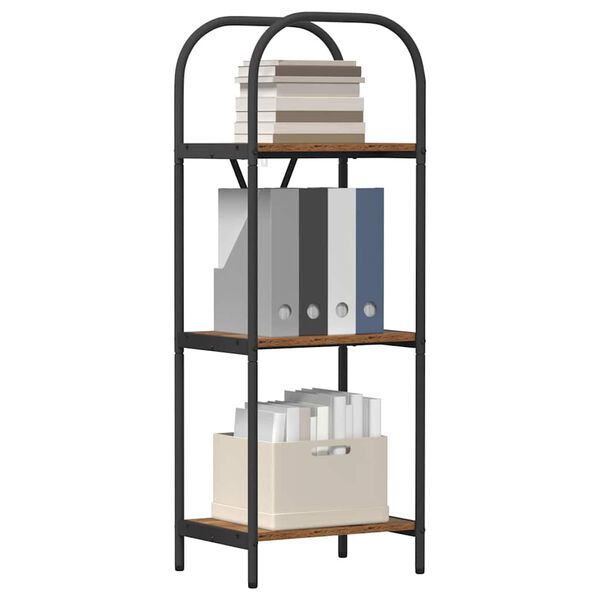 vidaXL Bookshelf Old Wood 40 x 30 x 109 cm Engineered wood