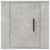 vidaXL Wall Mounted TV Cabinets 2 pcs Concrete Grey 40x34.5x40 cm