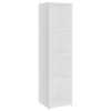 vidaXL TV Cabinets 2 pcs White 142.5x35x36.5 cm Engineered Wood