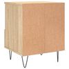 vidaXL Bedside Cabinet Sonoma Oak 40x35x50 cm Engineered Wood
