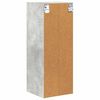 vidaXL Hanging Cabinet Concrete Grey 30 x 29.5 x 80 cm Engineered Wood