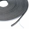 vidaXL Self-Adhesive Door Brush Seal 5 m PP Grey