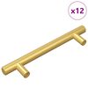 vidaXL Cabinet Handle 12 pcs Gold 150 mm Stainless Steel