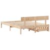vidaXL Bed Frame without Mattress 160x200 cm Solid Wood Pine