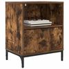 vidaXL Bedside Cabinet Smoked oak 49 x 36 x 61 cm Engineered wood