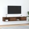 vidaXL TV Cabinets 2 pcs Brown Oak 80x31x25.5 cm Engineered Wood