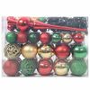 vidaXL Christmas Bauble Set with 150 LEDs 61 pcs Multicolour Plastic