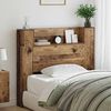vidaXL Headboard Old Wood 120 x 15 x 103.5 cm Engineered Wood