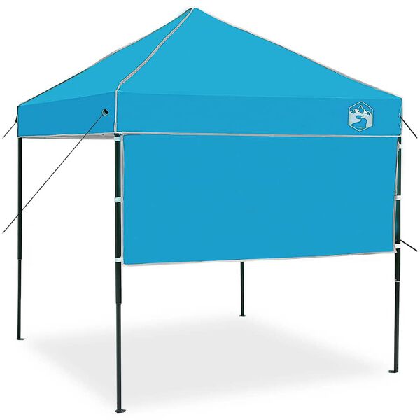 vidaXL Canopy Tent Manual Blue 194 x 194 x 251 cm Fabric