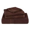 vidaXL Hand Towels "FROGN" 10 pcs Brown 50x100 cm 360 gsm
