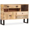 vidaXL Sideboard Solid Mango Wood 115x30x80 cm