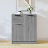 vidaXL Sideboard Grey Sonoma 60x30x70 cm Engineered Wood