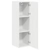 vidaXL Kitchen Cabinet Kalmar White 30 x 31 x 100 cm Engineered Wood
