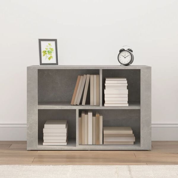vidaXL Sideboard Concrete Grey 80x30x54 cm Engineered Wood