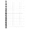 vidaXL Field Fence Silver 25 x 1.6 m Galvanised steel